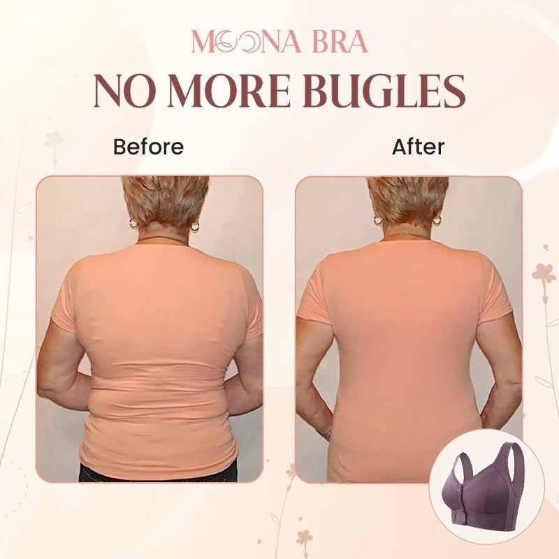 TheNestly+ 2025 New Front Closure Breathable Bra for Seniors