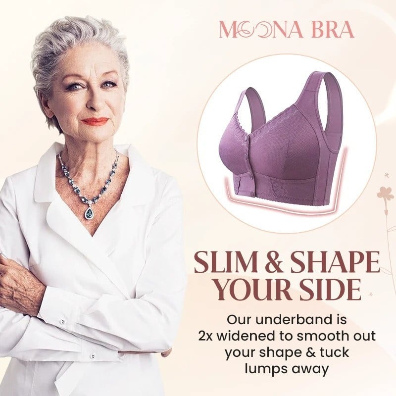 TheNestly+ 2025 New Front Closure Breathable Bra for Seniors