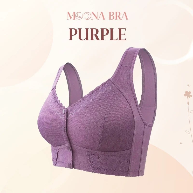 TheNestly+ 2025 New Front Closure Breathable Bra for Seniors