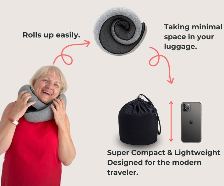TheNestly+ Travel Pillow