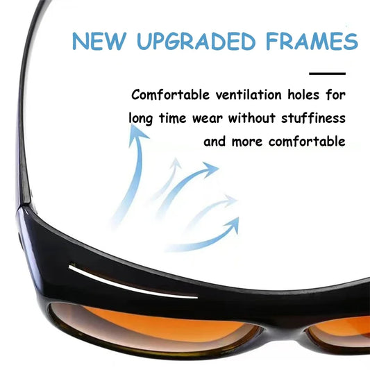 Headlight Glasses with "GlareCut" Technology (Drive Safely at Night)