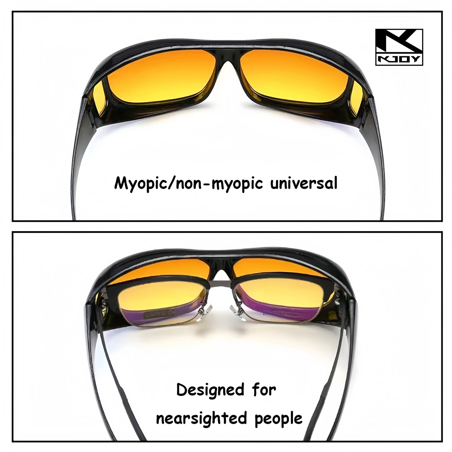 Headlight Glasses with "GlareCut" Technology (Drive Safely at Night)